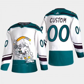 Anaheim Ducks Custom 2020-21 Reverse Retro Authentic Shirt - Mannen